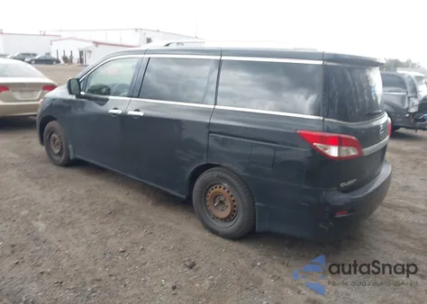 2012 Nissan Quest S from USA, damaged, VIN JN8AE2KP6C9049381